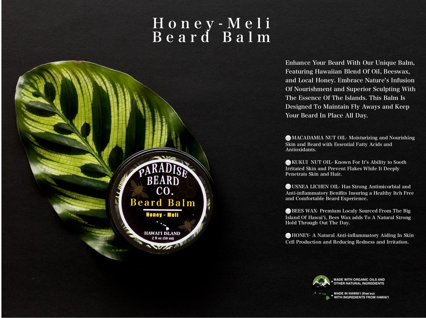 Beard Care Products!