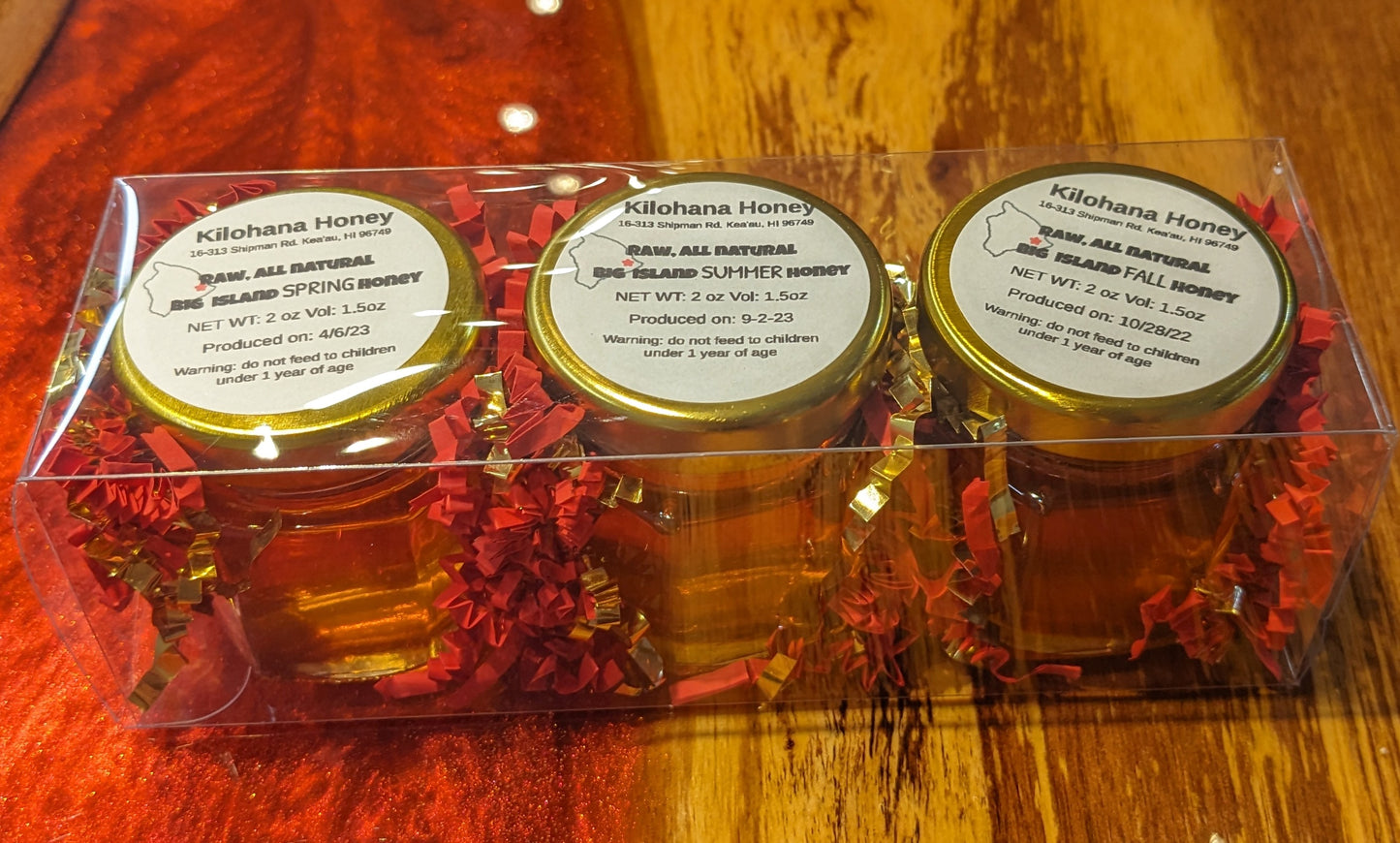 2oz Trio Honey Pack