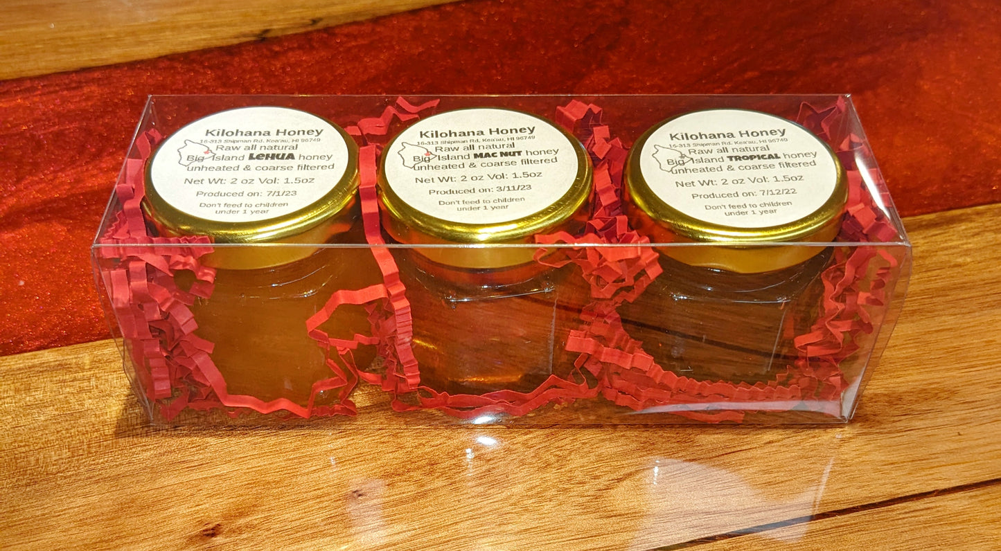 2oz Trio Honey Pack