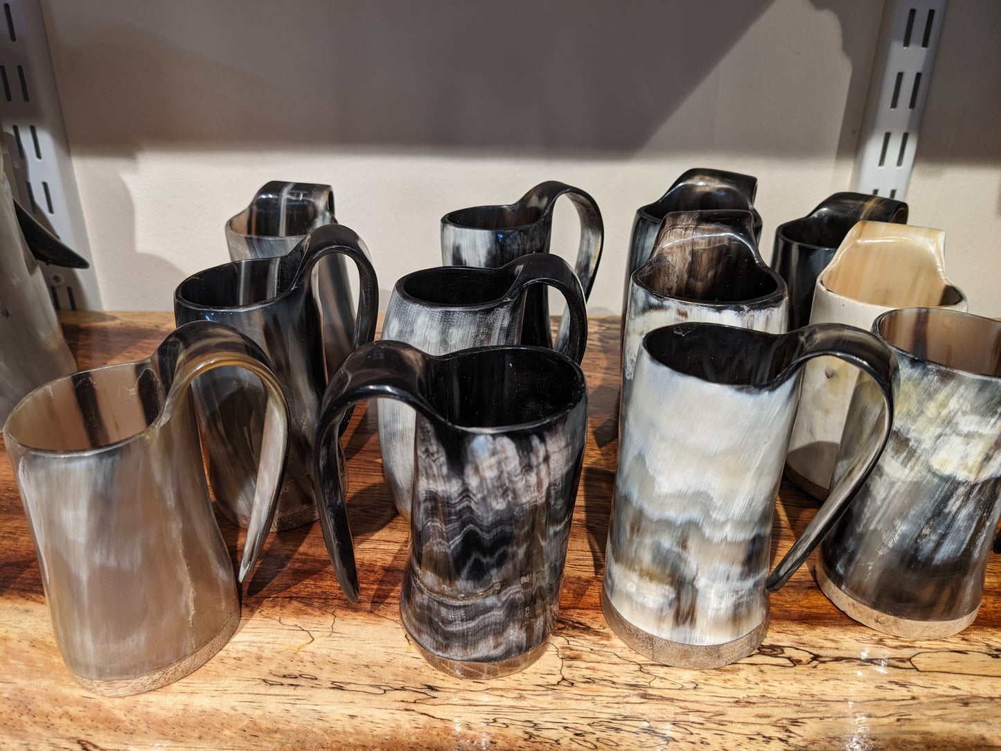 7oz Mead Horn w/ Handle