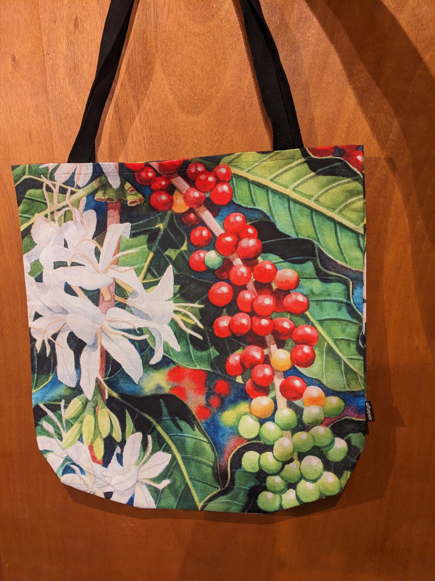 Garry Palm Canvas tote bag