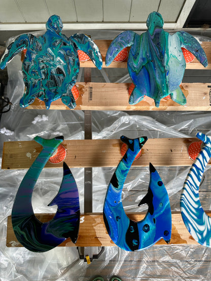 Paint Pour Class 11-7-26!