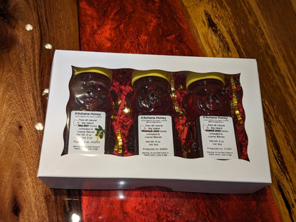 8oz Bear Trio Gift Box