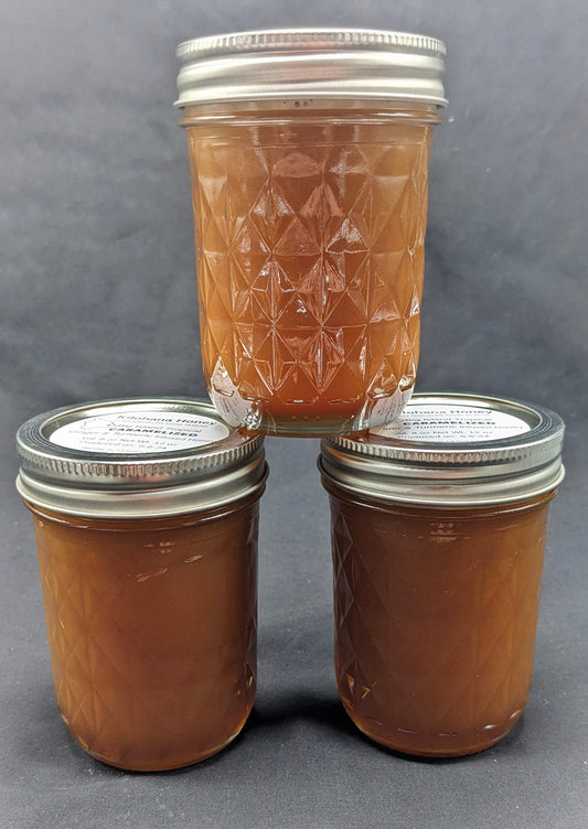 Caramelized Ginger & Turmeric Infused Honey 8oz Jar