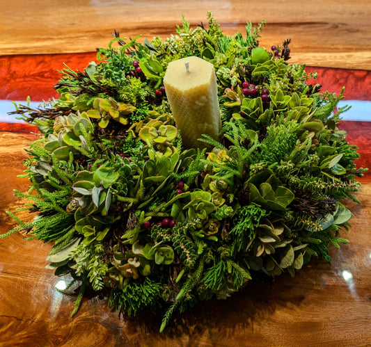 Holiday Table Top Wreath Making Workshop 11/30/24