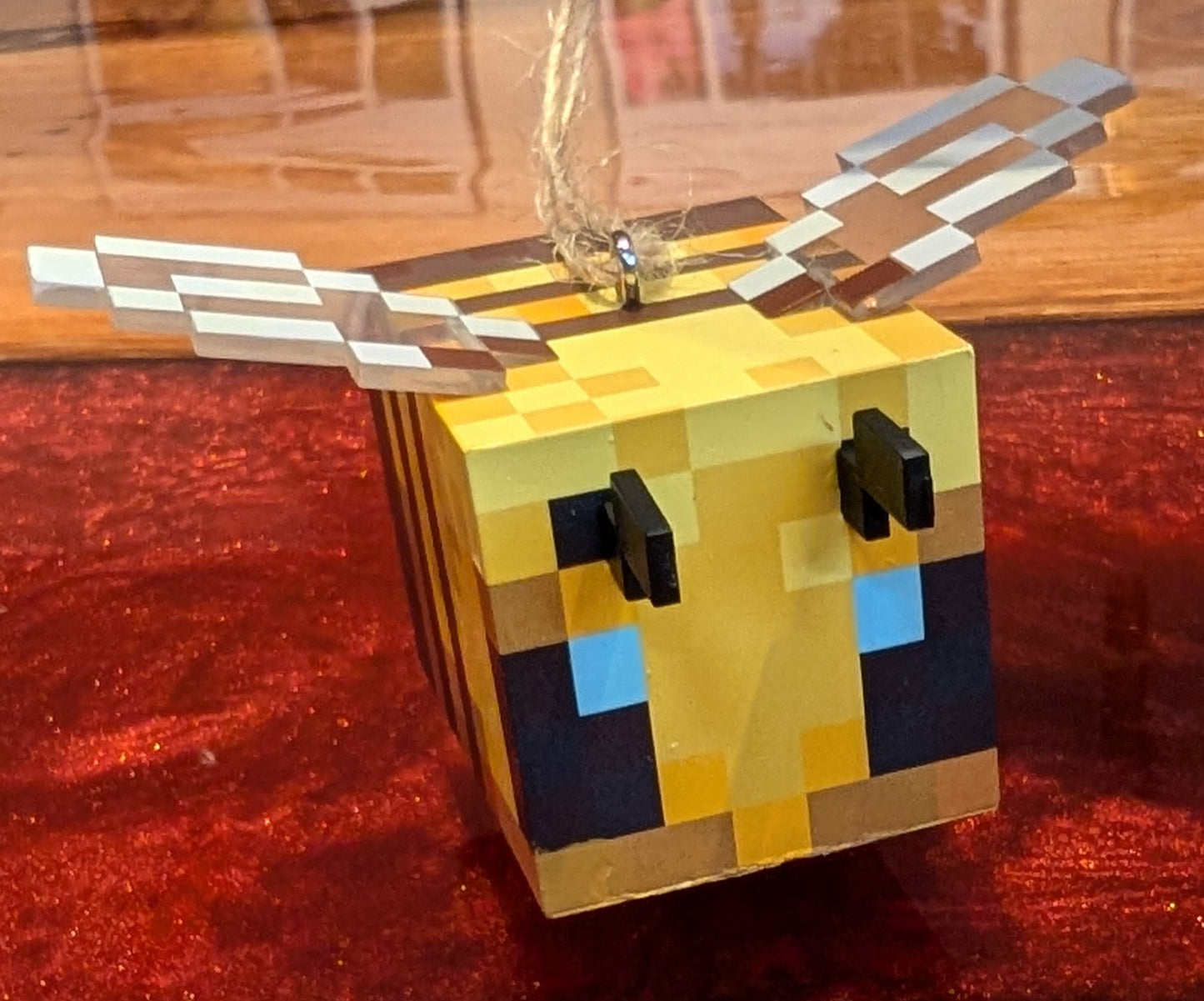 Minecraft Bee Ornament