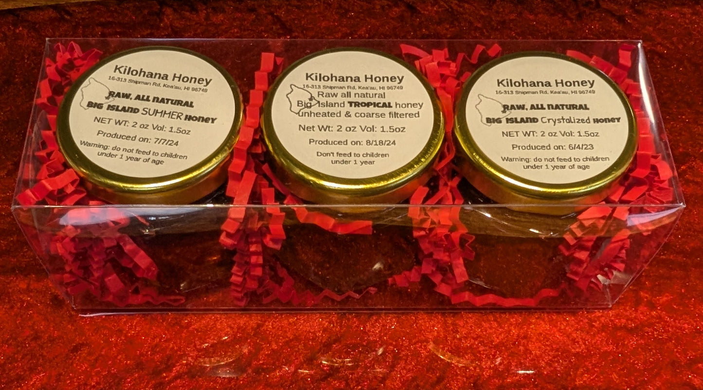 2oz Trio Honey Pack