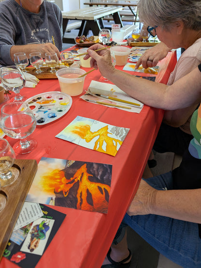 Watercolor + Mead Event 9-27-25