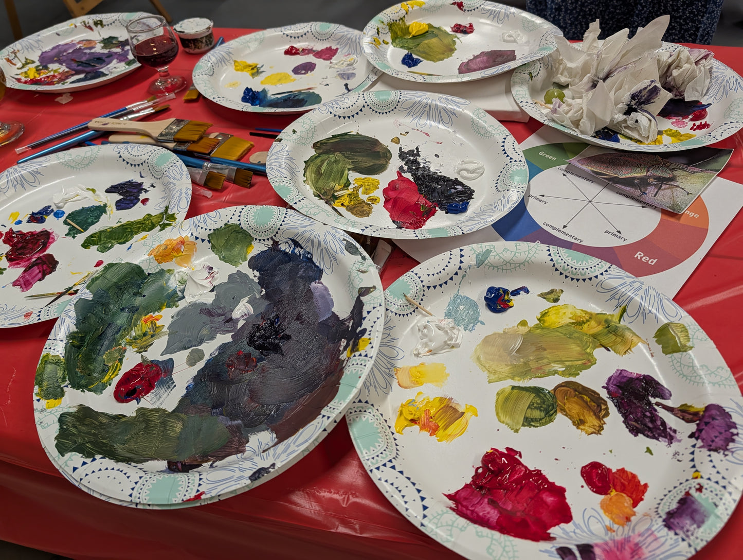 Acrylic Art Class with Ioanna! 8-7-26