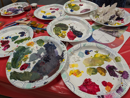 Acrylic Art Class with Ioanna! 8-7-26