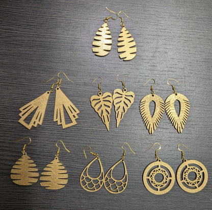 Wooden Earrings