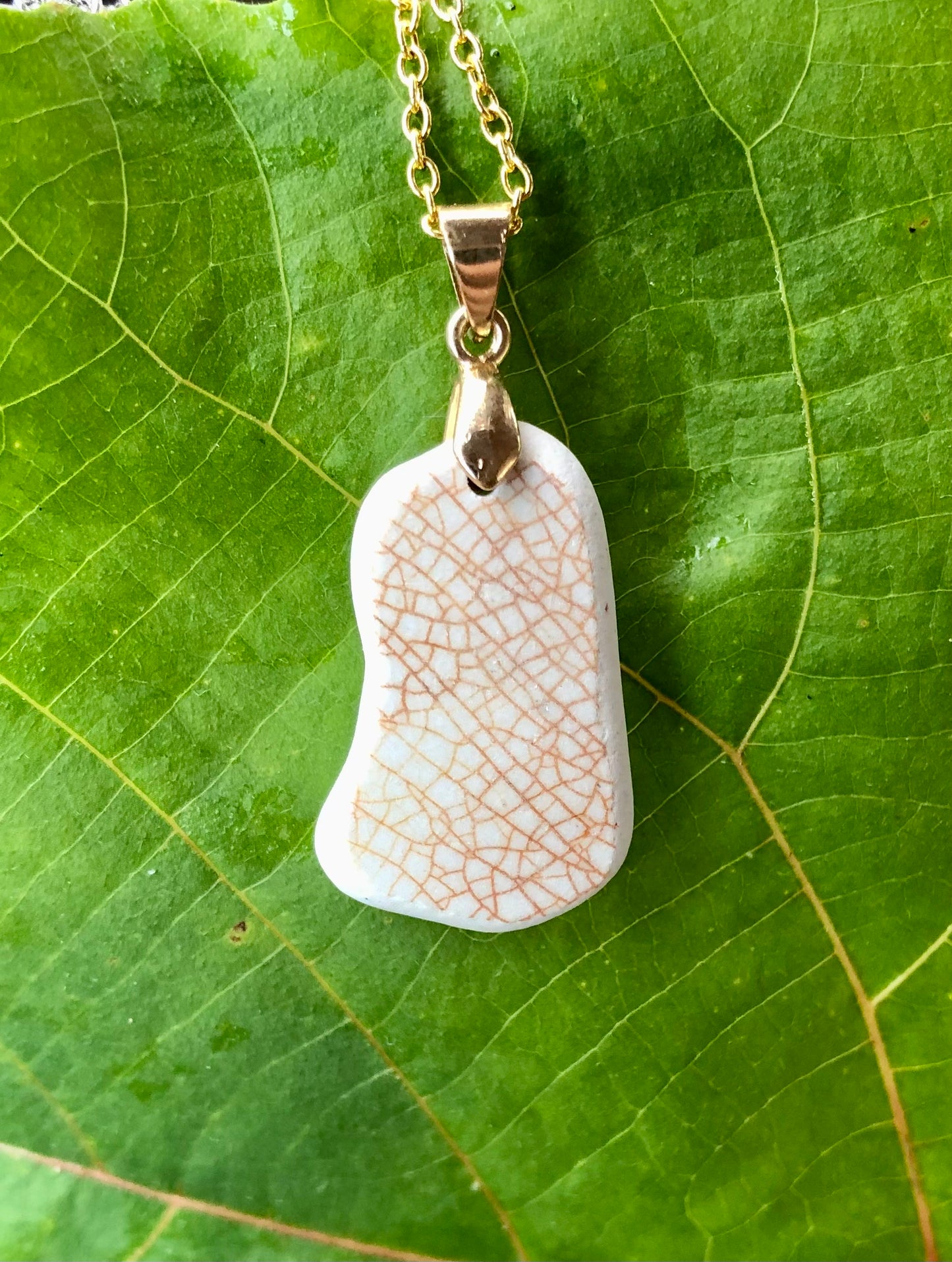 Sea Glass + Bone + Ceramic Jewelry