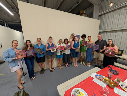 Acrylic Art Class with Ioanna! 8-7-26