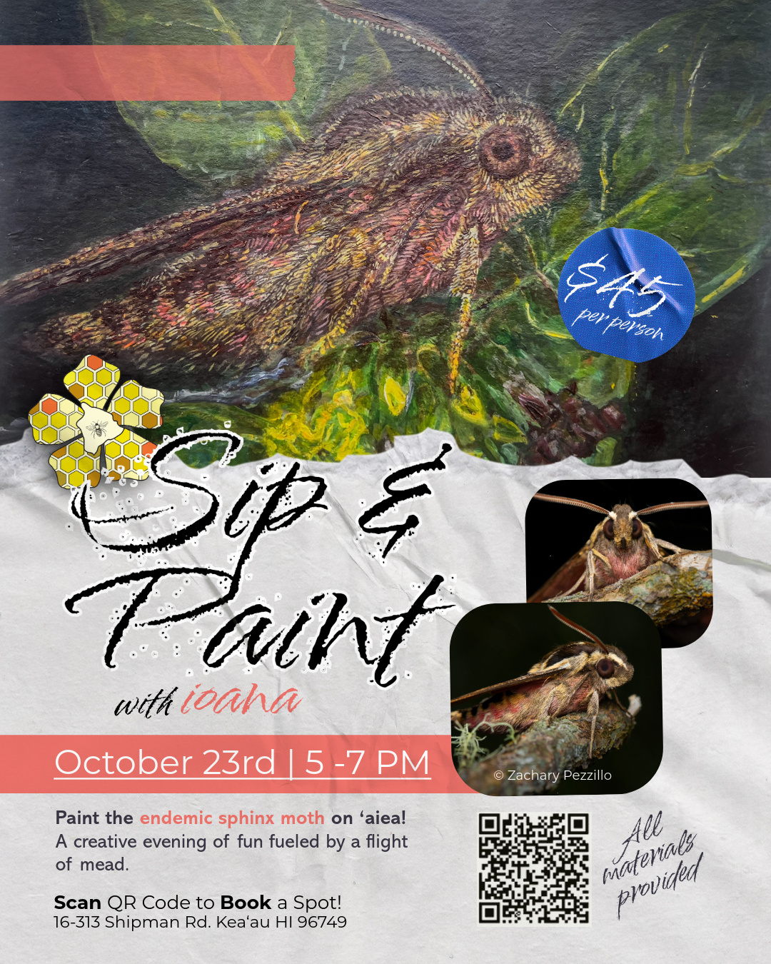 Acrylic Art Class with Ioanna!