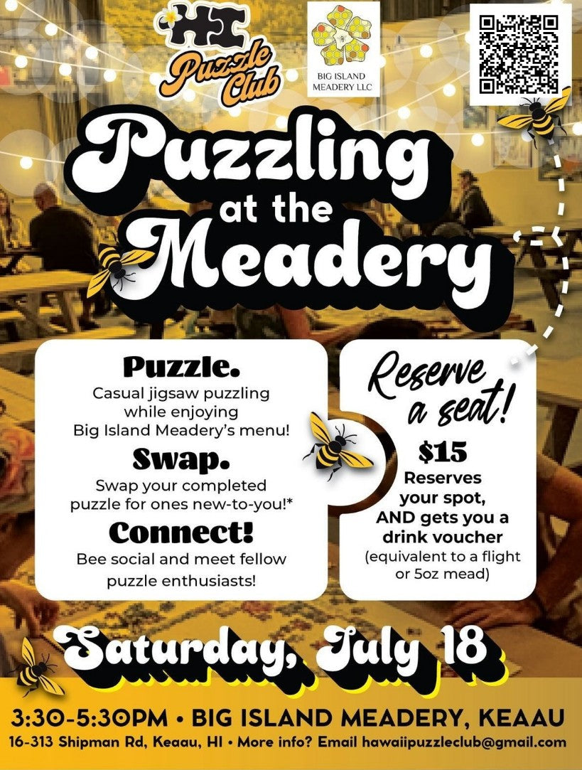 Hawaii Puzzle Club Event 7/18!