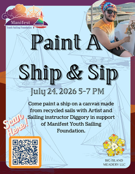 Paint a Ship & Sip!  7-24-26