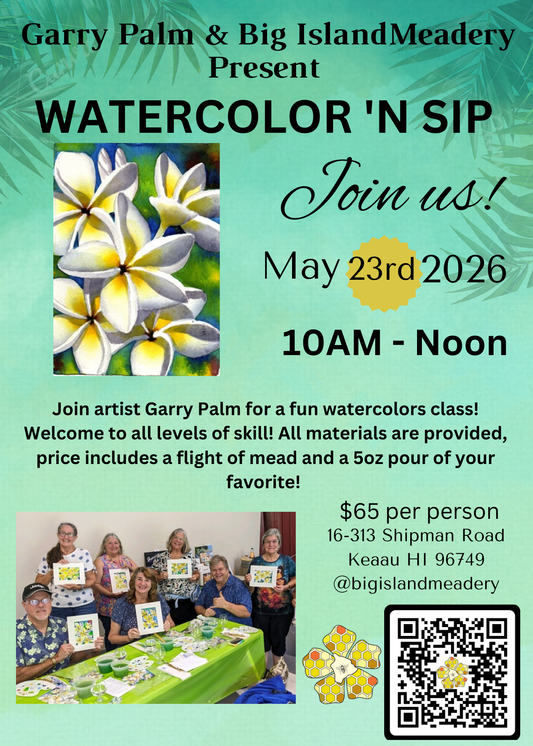 Watercolor + Mead Event 5/23/26