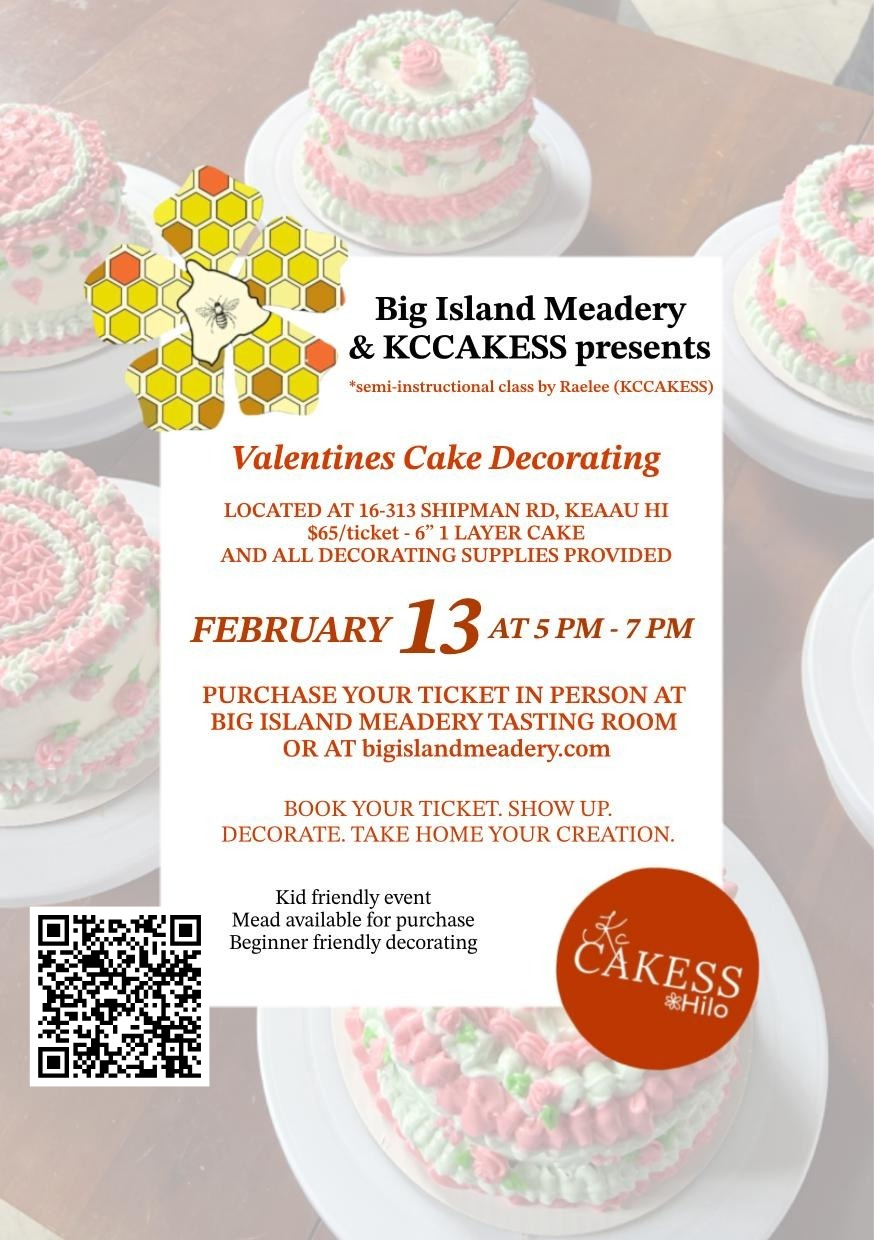 Valentine's Cake Decorating 2-13-26!